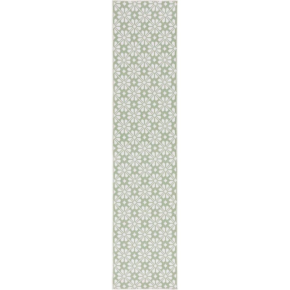 imageMartha Stewart x SAFAVIEH Outdoor Area Rug Collection  8 x 10 Blue ampamp Beige Weather Resistant ampamp Washable Ideal for Patio Backyard Mudroom Deck Dining Space MSR4491MGreenIvory