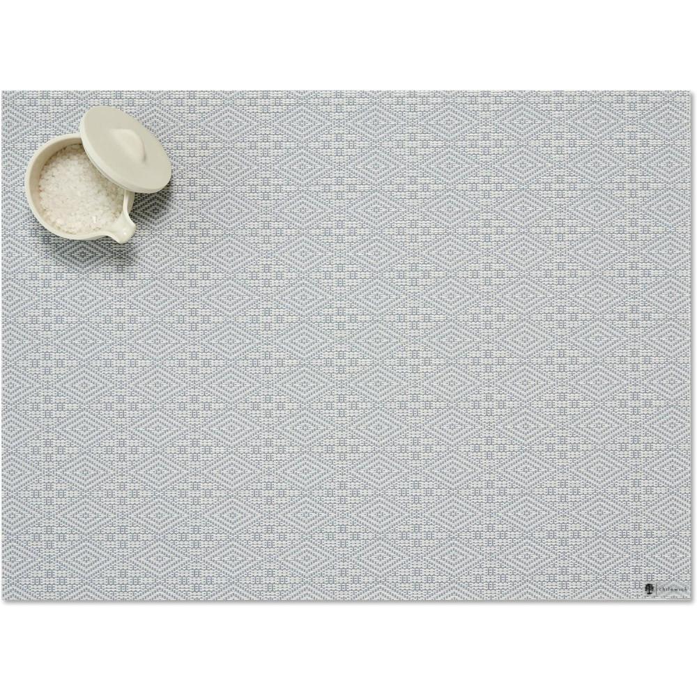 imageMartha by Martha Stewart  Chilewich Boxwood Placemats in Sea  Set of 4  Easy Care Woven Tabletop Textiles  IndoorOutdoor  185quot x 135quot RectangleSea