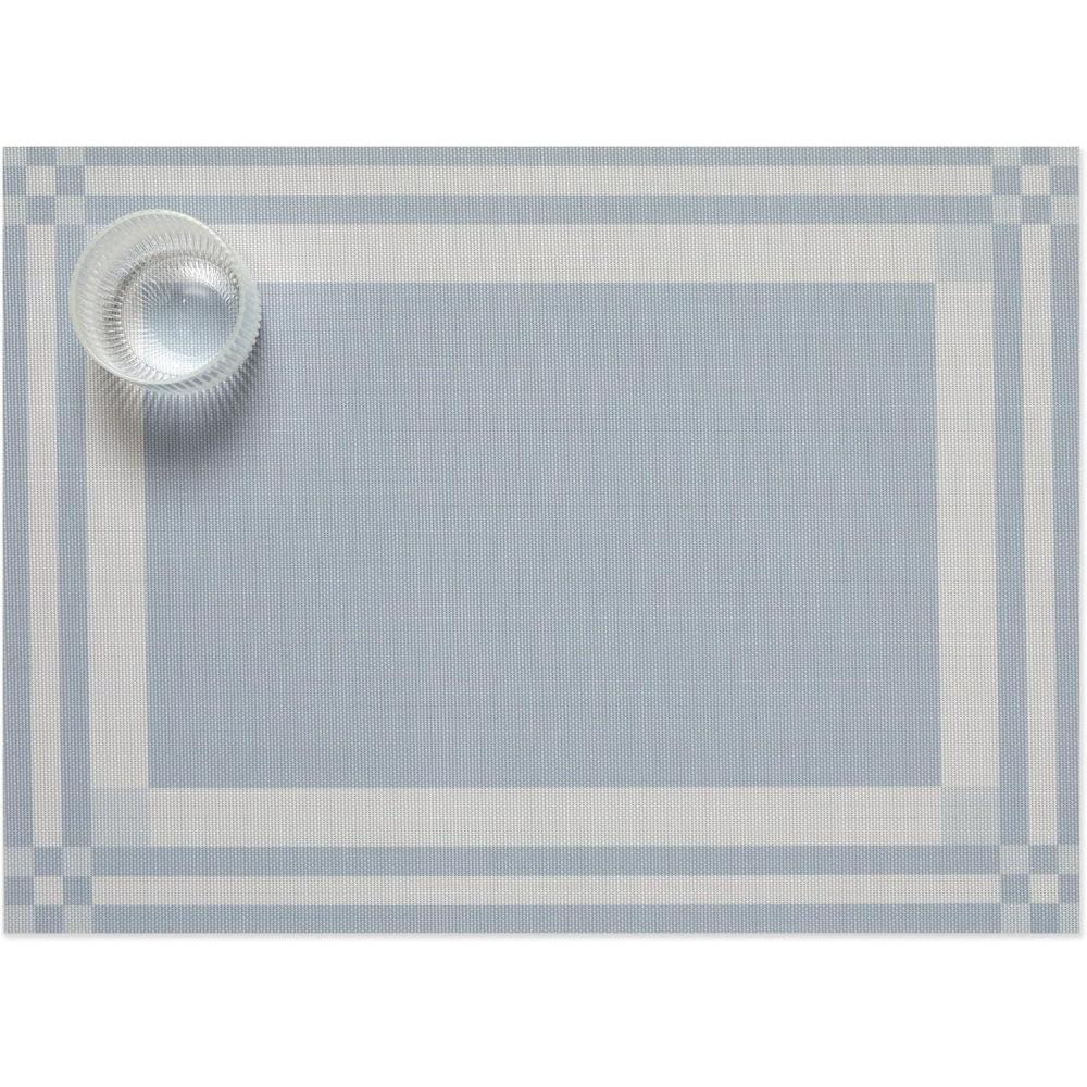 imageMartha by Martha Stewart Chilewich Handkerchief Placemats in Burnt Coral Set of 4 Easy Care Woven Tabletop Textiles IndoorOutdoor 185quot x 135quot RectangleSea