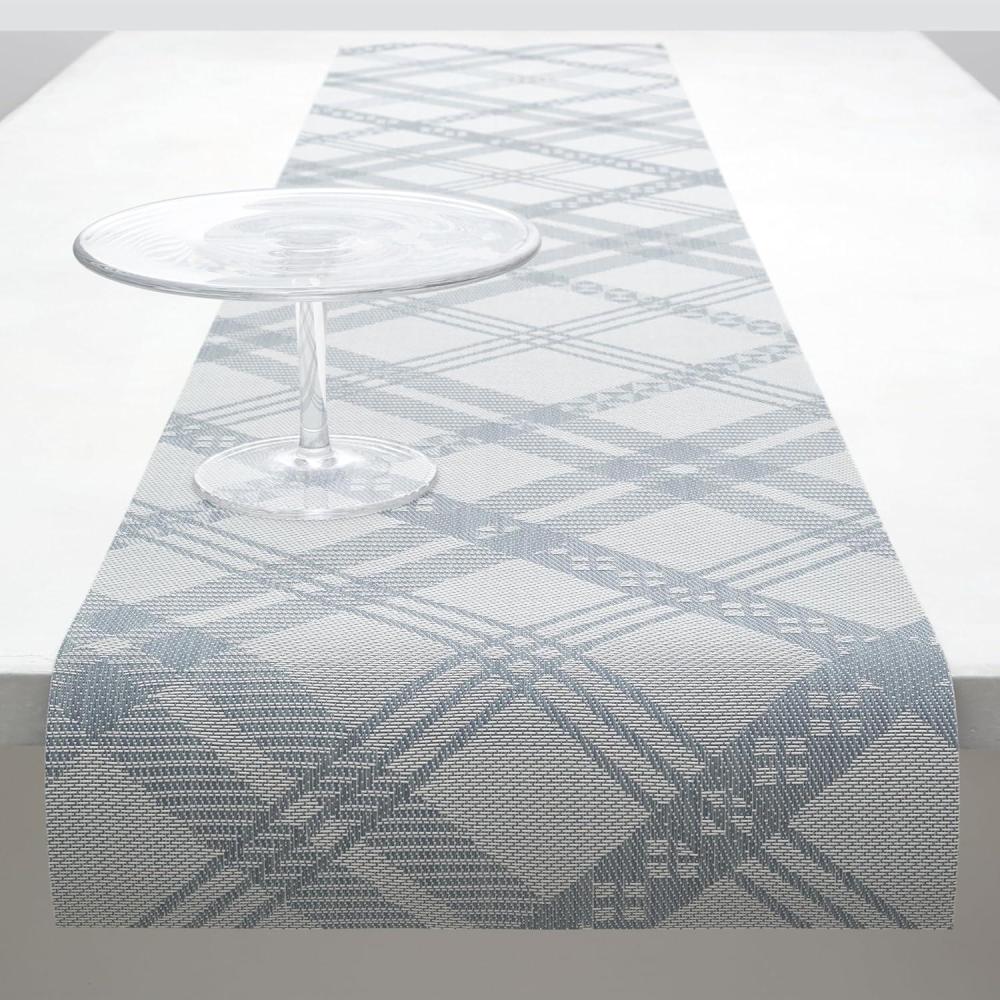 imageMartha by Martha Stewart Chilewich Ribbons Table Runner in Burnt Coral Easy Care Woven Textile IndoorOutdoor StainFade Resistant 14quot x 72quotSea