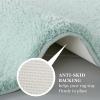 MARTHA STEWART Drylon Microfiber Bath Rug – 1 Piece, Ultra Soft Plush, Non-Slip, Thick, Washable Bathroom Rugs, Home Decor Accessories, Household Essentials, Large Bath Mat, 21″ x 34″​, Navy Blue(Aqua)