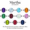 Martha Stewart 10 1/4 Carat Cushion Cut Gemstone Ring with Lab Grown Diamonds in Sterling Silver, Choose Your Gemstone(Amethyst)