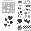 Martha Stewart 15 Pc Stencil Kit, Celebration