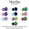 Martha Stewart 2 3/4 Carat Two Stone Gemstone Ring For Women in Sterling Silver, Gemstone Jewelry For Women(Option 6)
