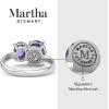 Martha Stewart 2 3/4 Carat Two Stone Gemstone Ring For Women in Sterling Silver, Gemstone Jewelry For Women(Option 8)