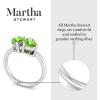 Martha Stewart 2 Carat Two Stone Gemstone Ring For Women in Sterling Silver, Gemstone Jewelry For Women(Option 7)
