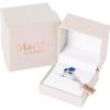 Martha Stewart 3 1/4 Carat Two Stone Gemstone Ring For Women in Sterling Silver, Gemstone Jewelry For Women(Option 10)