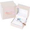 Martha Stewart 3 1/4 Carat Two Stone Gemstone Ring For Women in Sterling Silver, Gemstone Jewelry For Women(Option 3)