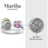 Martha Stewart 3 3/4 Carat Two Stone Gemstone Ring For Women in Sterling Silver, Gemstone Jewelry For Women(Option 3)