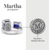 Martha Stewart 4 1/2 Carat Two Stone Gemstone Ring For Women in Sterling Silver, Gemstone Jewelry For Women(Option 10)