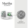 Martha Stewart 4 1/2 Carat Two Stone Gemstone Ring For Women in Sterling Silver, Gemstone Jewelry For Women(Option 9)