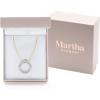Martha Stewart 4 Carat Lab Grown Diamond Marquise and Round Circle Necklace In 14 Karat Gold, Lab Grown Diamond Necklace For Women(yellow-gold)
