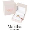 Martha Stewart 5 Carat Lab Grown Diamond Ring, Three Stone Diamond Engagement Ring in 14 Karat Gold(yellow-gold)