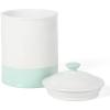 Martha Stewart 6 Piece Stoneware Two-Tone Canister Set – Martha Blue
