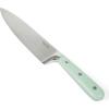 Martha Stewart 8 Inch Forged Triple Riveted Stainless Steel Chef Knife – Linen(Martha Blue (Chef’s Knife))