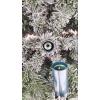 Martha Stewart Acadia Spruce Flocked Tree with 200 LED Lights, 5 Feet Tall