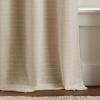 Martha Stewart Beige Room Darkening Curtains Textured Lined Grommet Window Curtain Panel Pair, Sutter, Set of 2, 84″, Sand(Sand)