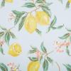 Martha Stewart Bloomfield Lots of Lemons Anti-Fatigue Kitchen Mat, White/Yellow, 18″x48″(Light Blue/Yellow)