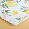 Martha Stewart Bloomfield Lots of Lemons Anti-Fatigue Kitchen Mat, White/Yellow, 18″x48″(Light Blue/Yellow)