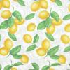 Martha Stewart Bloomfield Lots of Lemons Anti-Fatigue Kitchen Mat, White/Yellow, 18″x48″(White/Yellow)