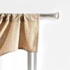 Martha Stewart Chenille Stitch Trumpet Valance Camel(Camel)