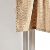Martha Stewart Chenille Stitch Trumpet Valance Camel(Camel)