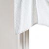 Martha Stewart Chenille Stitch Trumpet Valance Camel(White)