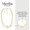 Martha Stewart Elegant Gold and Pearl Necklace, 18 Inches For Women
