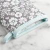 Martha Stewart Floral Vine Mini Oven Mitt 2-Pack Set, Grey, 5.5″X8″(Ditsy Floral)