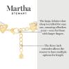 Martha Stewart Four Twisted Strand Pearl and Chain Necklace In Gold, For Women