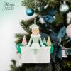 Martha Stewart Funny Christmas Ornaments for Adults – Martha on The Mantel Holiday Collectible Décor, Christmas Tree Decoration, Secret Santa Collectible(Green-3dd)