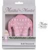 Martha Stewart Funny Christmas Ornaments for Adults – Martha on The Mantel Holiday Collectible Décor, Christmas Tree Decoration, Secret Santa Collectible(Pink-sweater)