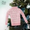 Martha Stewart Funny Christmas Ornaments for Adults – Martha on The Mantel Holiday Collectible Décor, Christmas Tree Decoration, Secret Santa Collectible(Pink-sweater)