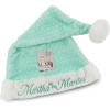Martha Stewart Funny Santa Hat Adult – Cool Christmas Hat for Men & Women, Holiday Xmas Martha on the Mantel Costume(Green)
