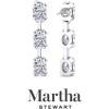 Martha Stewart Lab Grown Diamond Earrings, Oval Shape Drop Style, 14K Gold, Fine Jewelry for Women(white-gold)