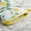 Martha Stewart Lemon Whimsy Oven Mitt 2-Pack Set, Yellow, 7″x13″(Pot Holder)