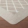 Martha Stewart Miles Modern Diamond Anti-Fatigue Air-Infused Kitchen Mat, Mint Green, 19.6″x32″(Coffee Brown)