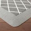 Martha Stewart Miles Modern Diamond Anti-Fatigue Air-Infused Kitchen Mat, Mint Green, 19.6″x32″(Grey)
