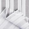 Martha Stewart Morris Stripe Kitchen Towel 2-Pack Set, Grey, 16″x28″(Grey)