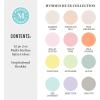 Martha Stewart, Multi-Surface Satin 12 pc Paint Set, Solar Brights(Hushed Hues)