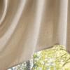 Martha Stewart Naples Chenille Solid Window Curtain Valance, Navy(Natural)