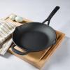 Martha Stewart Pre Seasoned Cast Iron 12″ Skillet(Cast Iron)
