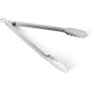 Martha Stewart Richburn 12-Inch Stainless Steel Kitchen Tongs – Durable, Heat-Resistant Cooking and Serving Tool(Stainless Steel)