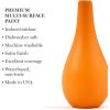 Martha Stewart Satin Acrylic Craft Paint, Wild Salmon, 8 oz(Orange Floatie)