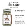 Martha Stewart Seafood & Chicken Seasoning – Bright, Zesty & Irresistible Handcrafted Blend of Single-Origin Spices from Burlap & Barrel – Fish, Shellfish & Poultry – Gift for Cooks – 2.3 oz Glass Jar(Beef & Lamb)