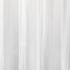 Martha Stewart Sheer Curtains Crinkle Textured Rod Pocket Window Curtain Panel Pair, 84″, White(White)