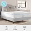 Martha Stewart SleepComplete King Mattress in a Box, Firm Pocket Spring and Foam Hybrid Mattress, Dual-Action Cooling, 5-Way Zoning, Coolweave Cover, 12 “, White(Full)