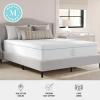Martha Stewart SleepComplete King Mattress in a Box, Firm Pocket Spring and Foam Hybrid Mattress, Dual-Action Cooling, 5-Way Zoning, Coolweave Cover, 12 “, White(Queen)