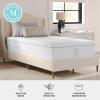 Martha Stewart SleepComplete Queen Mattress in a Box, Medium-Firm Triple-Action Cooling Gel Memory Foam Mattress, Removable Coolweave Jacquard Cover, 12″, White(Twin)