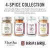 Martha Stewart Spice Trio – Elevate Every Meal, Three Signature Blends Featuring Single-Origin Spices from Burlap & Barrel – For Beef, Lamb, Pork, Poultry & Seafood – Gift for Cooks – 3 Full Size Jars(4-Spice Essentials Set)